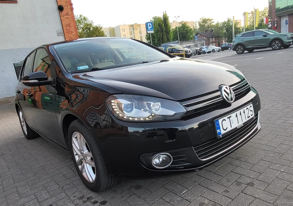 Volkswagen Golf cena 37900 przebieg: 168000, rok produkcji 2012 z Toruń małe 742